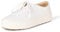 Amazon Essentials Zapatillas Cómodas con Cordones Mujer, Blanco, 38.5 EU