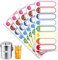 Baby Bottle Labels for Daycare - Waterproof, Write-on Name Labels - Pack of 64