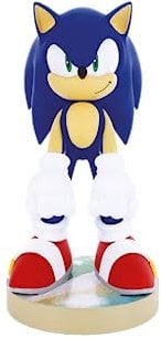 Cable Guys - Modern Sonic The Hedgehog Gaming Accessories Holder & Phone Holder for Controller (Xbox, Play Station, Nintendo Switch) & Phone (iPhone, Samsung Galaxy, Google Pixel)