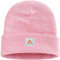 ATNKE Strick Beanie Mütze Dehnbar Weich Warm Täglich Winter Mützen mit Manschetten für Herren und Damen Geschenke/Blended Pink Goldwire