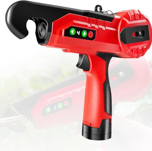 RayGenius Atadora Profesional De Plantas Y ViñAs, Atadora EléCtrica De Plantas Y Animales, Atadora De Plantas, Atadora De Ramas Viejas De ViñA