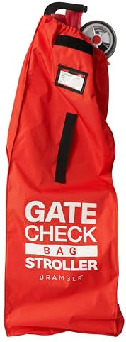 Bramble Transporttasche Kinderwagen (Rot, Klein) - Reisetasche/Schutzhülle Flugzeug - Buggy Tasche 113 x 37cm
