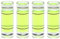QUARKZMAN 4 Stück Runde Libelle 8x23mm Mini Zylindrische Wasserwaage für Kamera Stativ Teleskop Werkstatt Plattenspieler Bilderrahmen, Grün