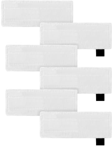 6 x Lingette pour Nettoyeur Vapeur Kärcher Easyfix SC2 SC3 SC4 SC5 Serpillières de Rechange Chiffons Bonnettes en Microfibre compatible avec Lavette Kärcher Vapeur Easyfix SC Série