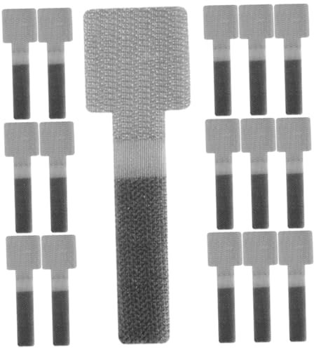 Angoily 50pcs Self-Adhesive Straps for Cable Management Stick Cable Clips Reusable Fastening Tape Enthusiasts Choice