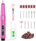 GUPAY Nagelfräser Kabellos, Elektrische Nagelfeile Professionelle, Fräser für Gelnägel 25000 u/Min 5 Geschwindigkeiten, USB Wiederaufladbare, Maniküre Pediküre Set für Nagelhaut Shellac Acrylgel