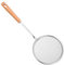 STOBAZA Cooking Mesh Colander Spoon Stainless Steel Strainer French Fries Egg Poacher Vegetable Meat Wooden Handle