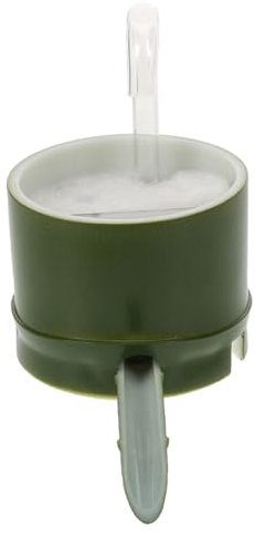 YARNOW Fish Tank Fish Tank Waterfall Sand Waterfall for Fish Tank Fountain Back Aquarium Aquatic Tube Decoration Filtration Feature Cups Pond Heater Green Abs
