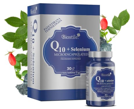 Biostile Q10 + Selen – Mikroverkapselt, stärkt Immunsystem und Zellgesundheit