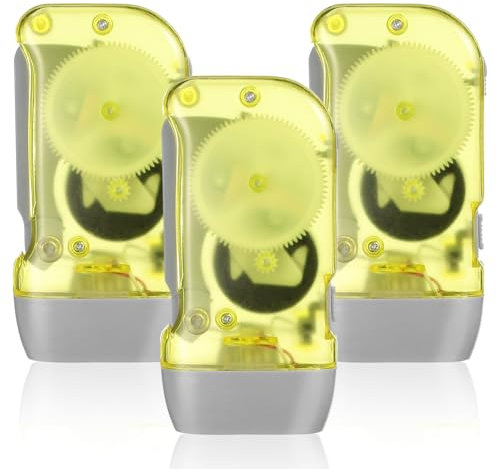 Homoyoyo Handkurbel Taschenlampe Mit 3 Led Wiederaufladbare Handpress Dynamo Taschenlampe Für Camping Notfall Und Outdoor Umweltfreundliche Led-Leuchte Ohne Batterien