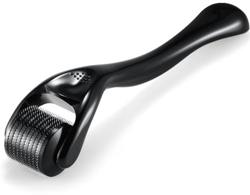 Microneedle Derma Roller for Hair Beard Face Skin 0.25mm Beard Roller Microneedling Roller, Microneedle Roller 0.25mm for Men Women Home Use