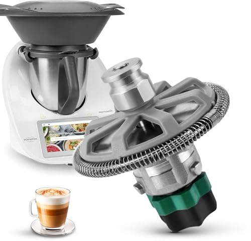 Milchaufschäumer-Aufsatz für Thermomixer TM5 TM6, Mixer-Zubehör für Küchenmaschine, Milchschäumteile für Kochroboter, Thermomix Zubehör, Einfache Installation