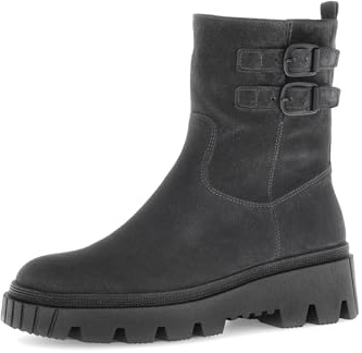 Gabor Damen Biker Boots, Frauen Stiefeletten