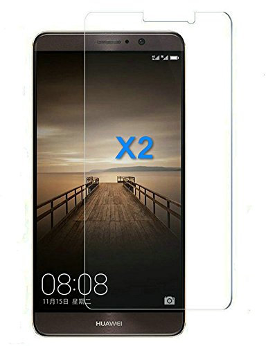 Kepuch 2 Paquetes Vidrio Templado Protector de Pantalla para Huawei Mate 10