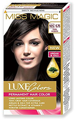 Uni-Haar Miss Magic Färben Kupfer dunkel Hair Colour mit Argan