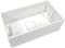 rhinocables Ethernet Back Box for Faceplate, Fits Wall Plate for Ethernet Cable Networking Sockets Surface Mount Box (1 PACK, 45mm)