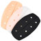 Fodlon BH Gurt Kissen, 3 Paar BH Trägerpolster Silikon-Schulterpolster Weiche BH Gurt Halter rutschfeste Atmungsaktiv Schulterpolster Antirutsch BH Träger Kissen Pads, Schwarz, Weiß, Beige