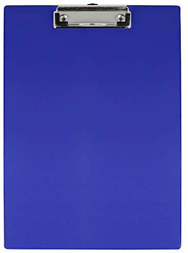 Westcott Klemmbrett, für A4, Kunststoff, blau, E-17101 BLUE