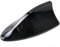 STTDY Antenne de Requin,pour Volkswagen Polo Golf 4 5 6 7 mk4 Passat b5 b6 b7 Touran Bora Accessoires Auto Radio Shark Fin antenan Car-Styling, Noir