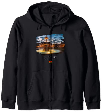 Stuttgart Deutschland Kapuzenjacke