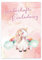 12 Premium Einladungskarten zum Kindergeburtstag + 12 Umschläge, Einhorn, Postkarte, 14,8x10,5cm, mit vorgedrucktem Text auf der Rückseite Einladung Karten Kinder Kids birthday