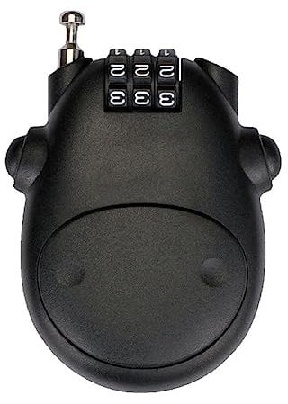 Anti-Theft Telescopic Wire Lock, Bicycle Helmet Password Lock, Combination Lock Cable Lock Padlock, Travel Combination Padlock, Retractable Combination Locker Padlock for Bikes Cabinets