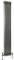Milano Windsor Raw Metal Cast Iron Style Vertical Triple Column Radiator - 1800mm x 290mm