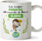 MUGFFINS Tazas Personalizadas para PEDIATRA mujer - En Español - Eres Mejor del Mundo - 11 oz / 330 ml - Regalo Personalizable original y divertido