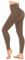 FuelMeFoot Leggings Damen High Waist Blickdicht Leggins mit Bauchkontrolle Slim Fit Angenehm Weiche Elastische Sportleggings.1 Pack-06-Mokka S/M
