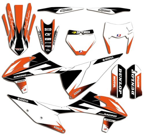 ENARUI Dekor Aufkleber Decals Graphics für KTM 450 250 125 350 525 500 150 300 200 SX SXF XC XCF 2019-2022 und EXC EXC-F XCW-F 2020-2023