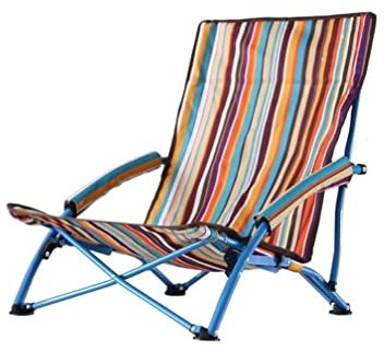 PIPONS Klappbarer Campingstuhl Strand Campingstuhl Tragbare Klappstühle Angelstuhl Sitz Oxford Tuch Leichter Sitz Metall Freizeitstuhl Reisestuhl Faltstuhl Anglerstuhl (Color : D)