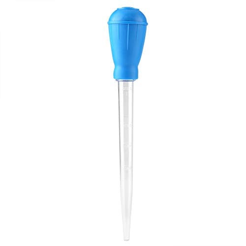 Yctze Aquarium Pipette Feeder, Fish Tank Water Changer and Cleaner, Manual Coral Feeding Pipette, Betta Fish Waste Remover, 14-Inch Long Turkey Baster for Fish Tank