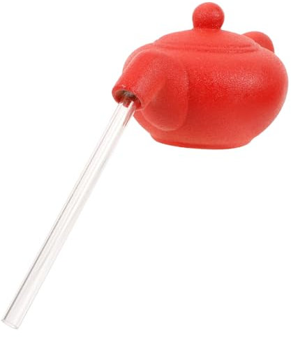 POPETPOP Adorno De Fuente De Mesa con Tetera Flotante De Cerámica Simple Pero Elegante
