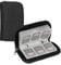 kwmobile Case for Micro SD/SD/SDHC - Memory Card Case with 22 Compartments - Vegan Leather and Plastic - Black