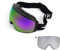 Actics Eagle 1 Black Pro-Level Ski Goggles Powerful Magnetic Interchangeable Lens 100% UV400 Protection Snowboard Goggles for Men & Women