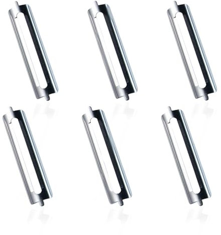 BFUZXY Sparschäler Tupper,Flachkopf Schäler 5.6 cm,Kartoffelschäler und Gurkenschäler,Hochwertiger für Tupperware Schäler,Ideal für Gemüse und Obst,Ersatzklingen für Spargelschäler von Tupperware