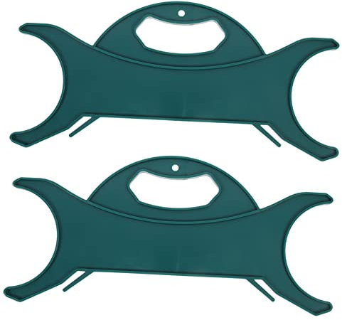 GLEAVI Kabel Organizer Aus Grünem Kunststoff Kabelmanagement Halter Für Weihnachtslichter Und Verlängerungskabel Platzsparender Kabelaufwickler Für Zuhause Und Büro 2 Stück