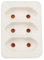 XIAONIYI Europäischer Steckdosenstecker 250 V 16 A 3-Wege-Splitter Reiseadapter