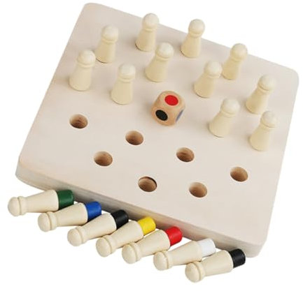 UPKOCH 1satz Memory Schachspiel Für Mädchen Gedächtnistraining Spielzeug Für Eltern- Mädchen-interaktion Fördert Konzentration Und Logisches Ab Jahren
