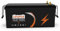 Lifepo4 batteria 24V 100AH 2560Wh, batteria al litio ferro fosfato, 5000 cicli di vita, built-in BMS, batteria al litio per sistema solare, UPS Per camperistiche solari marine di trasporto terrestre