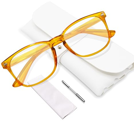 BIRDDIE Blue Light Glasses for Woman Men UV400 Computer Blue Light Glasses | Screen Fatigue & UV400 Protection - Computer Screens & Gaming & ReadingGlasses for Blue Light Blocking