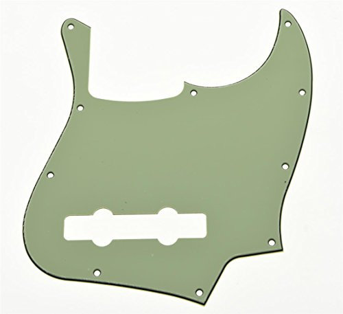 Kaish USA Spec Vert menthe 5 cordes jazz J Bass Pickguard Scrach plaque pour Fender