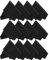 LetsSwipeThat 12x Microfiber cloth - 30x30 cm Microfiber glasses cleaning cloth. Camera lens, TV screen, Laptop display microfiber cloth cleaning