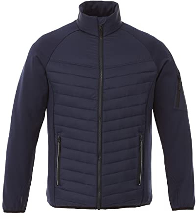 Elevate Banff Hybrid Insulated Jacket Men Blau Navy L