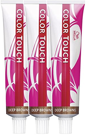 3er Wella Professionals Color Touch 9/96 Lichtblond Cendre Violett 60 ml