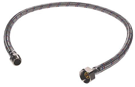 Flexschlauch Panzerschlauch Edelstahl Sanitär Schlauch 1/2 ÜM x 3/8 AG 600 MM