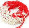 Trintion 30m 6mm Absperrkette Warnkette Plastikkette Zweifarbig Kunststoffkette Sicherheit Plastik Baustellensicherungskette Kunststoff Rot Weiß Absperrkette Warnkette Sicherheit Plastik Parkplatz