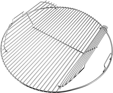 GriHero 54.6CM Round Cooking Grate, 7436 Grill Replacement Parts for Weber 57 CM BBQ Cooking Grate, Charcoal Grill, Weber Kettle and Bar-B-Kettle, Weber One-Touch