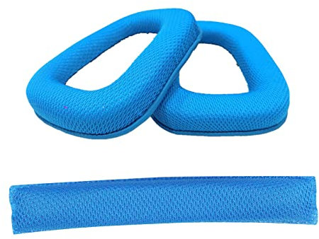 Ersatz-Kopfhörer, Ohrpolster und Kopfbügel, Reparaturteile für Logitech (G35 G930 G430 F450) Headset