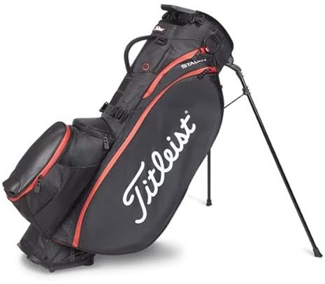 TITLEIST Golftasche Players 5 SD - Schwarz/Rot